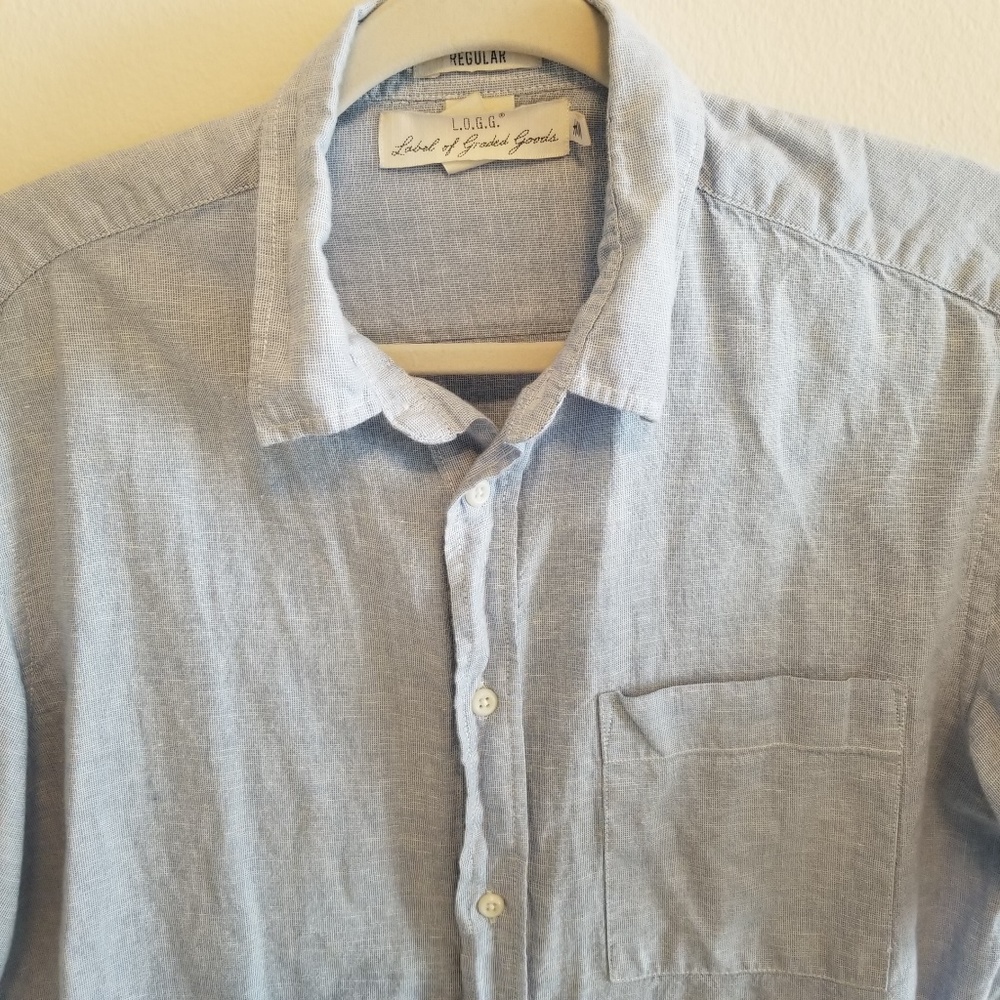 H&M Long Sleeve Button Up Shirts(2 for 1 deal!)